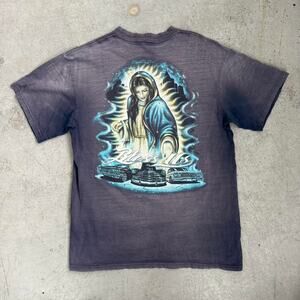 Vintage 90’s Aztlan Graphics Aztec Dream “Bless Us” Car Smoked Out T Shirt